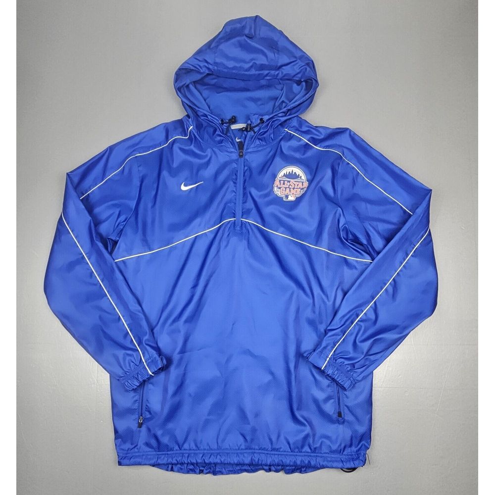 Nike Men's Medium. 2013 New York All Star Game‎ Hooded Windbreaker Jacket VTG.